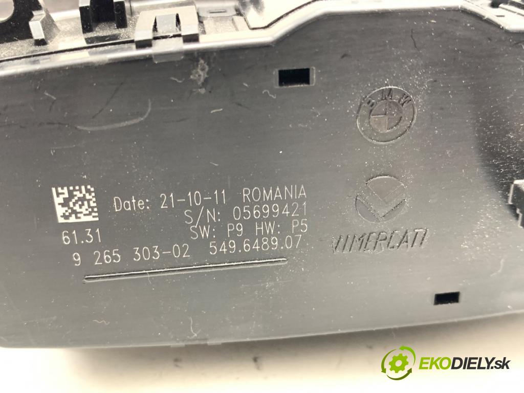 BMW F20 liftback 2011 100 kW 116 i 1598 Spínač svetiel 9265303