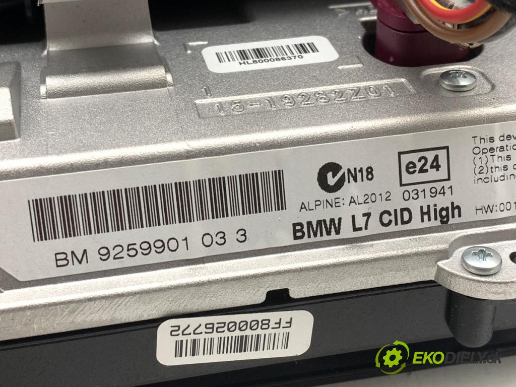 BMW F20 liftback 2011 100 kW 116 i 1598 Dislpej 9259901 (Prístrojová doska)