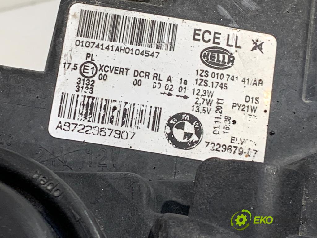 BMW F20 liftback 2011 100 kW 116 i 1598 Svetlomet ľavy predný XENON 7229679