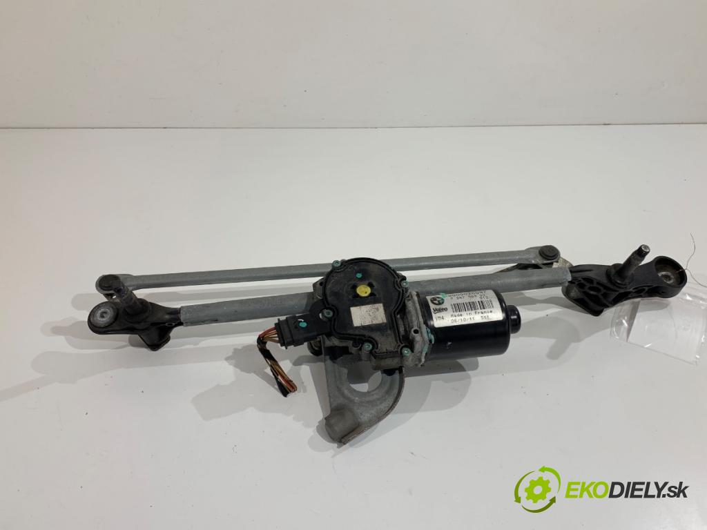 BMW F20 liftback 2011 100 kW 116 i 1598 Mechanizmus stieračov predný 7267503 (Motorček stieračov predný)