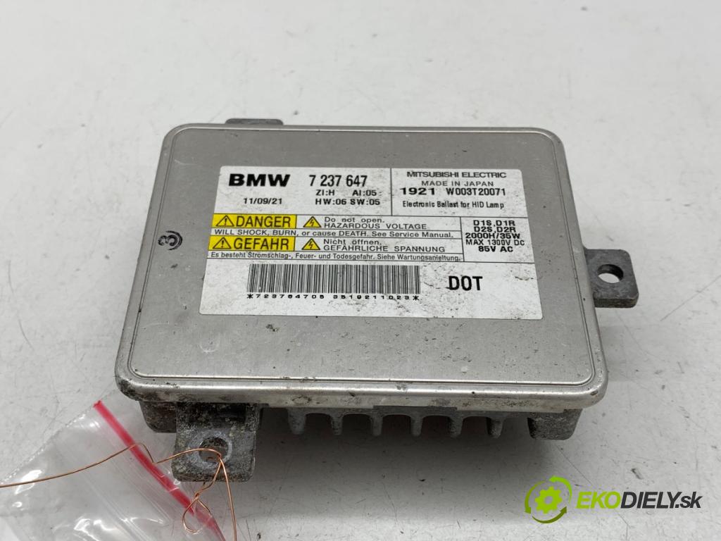 BMW F20 liftback 2011 100 kW 116 i 1598 měnič XENON 7237647 (Řídící jednotka xenonu)