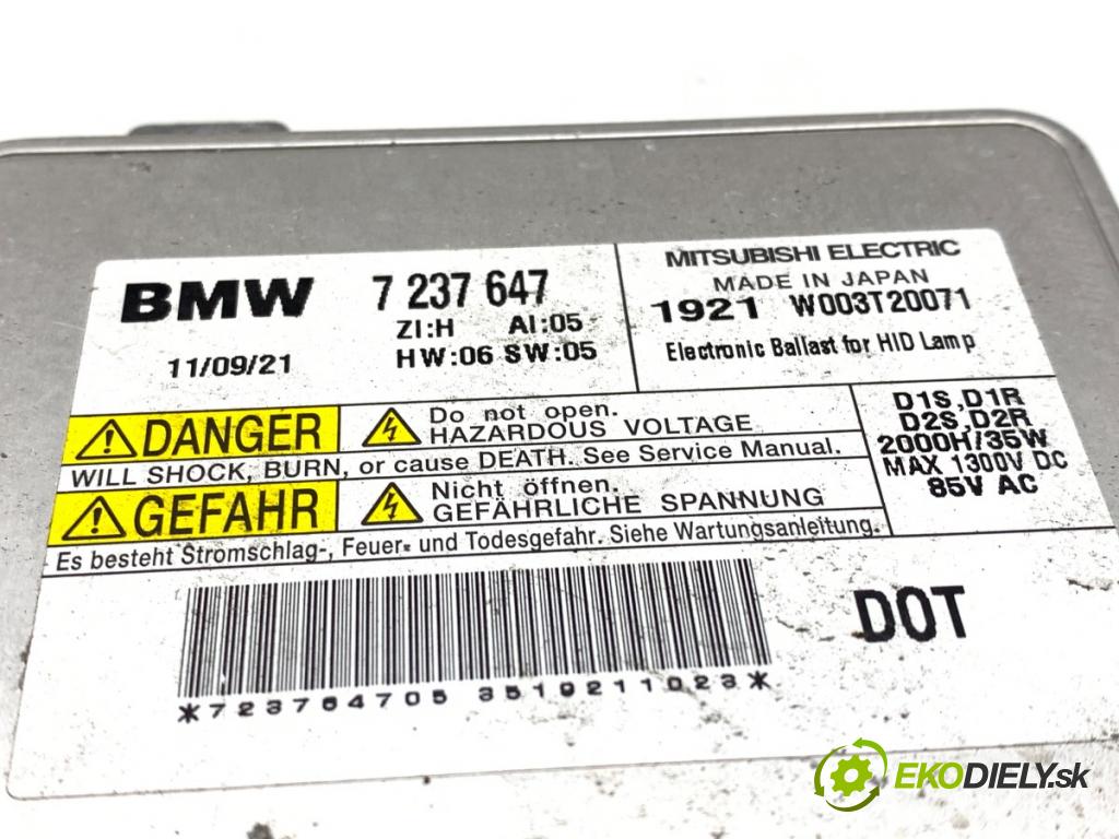 BMW F20 liftback 2011 100 kW 116 i 1598 měnič XENON 7237647 (Řídící jednotka xenonu)