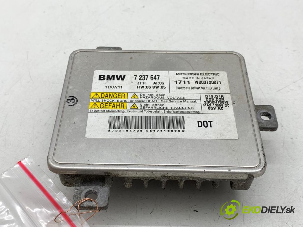 BMW F20 liftback 2011 100 kW 116 i 1598 měnič XENON 7237647 (Řídící jednotka xenonu)