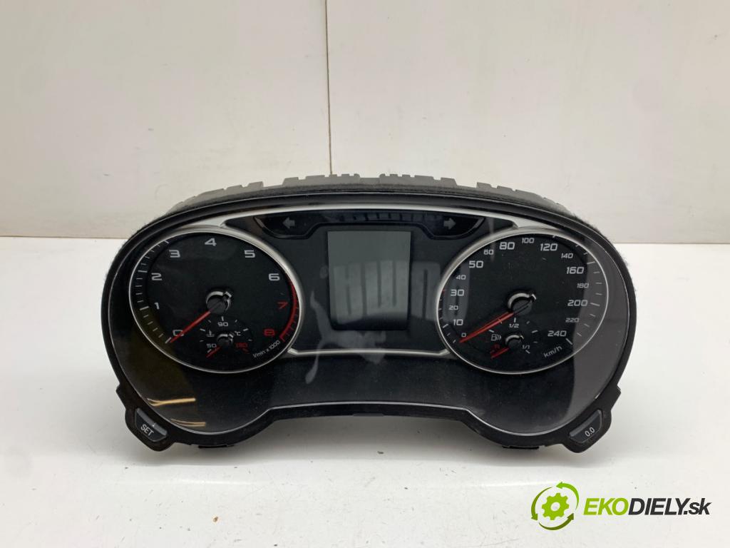 AUDI A1 8X liftback 2011 63 kW 1.2 TFSI 1197 prístrojovka 8X0920930C (Přístrojová deska)