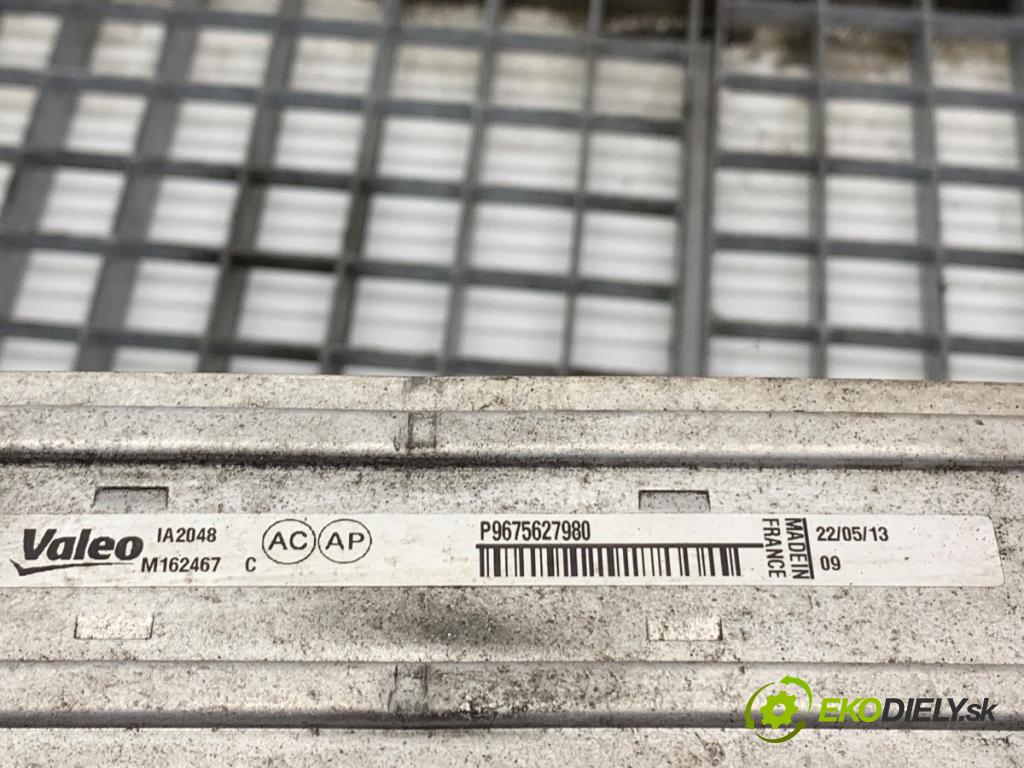 CITROEN C4 PICASSO II nadwozie wielkoprzestrzenne (MPV) 2013 115 kW 1.6 THP 155 1598 intercooler 9675627980 (Intercooler (chladič stlačeného vzduchu))