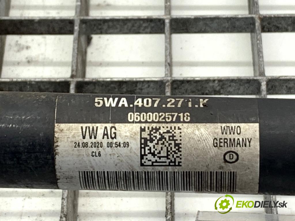 SKODA OCTAVIA IV Kombi 2020 85 kW 2.0 TDI 1968 Poloos ľavy predný 5WA407271K