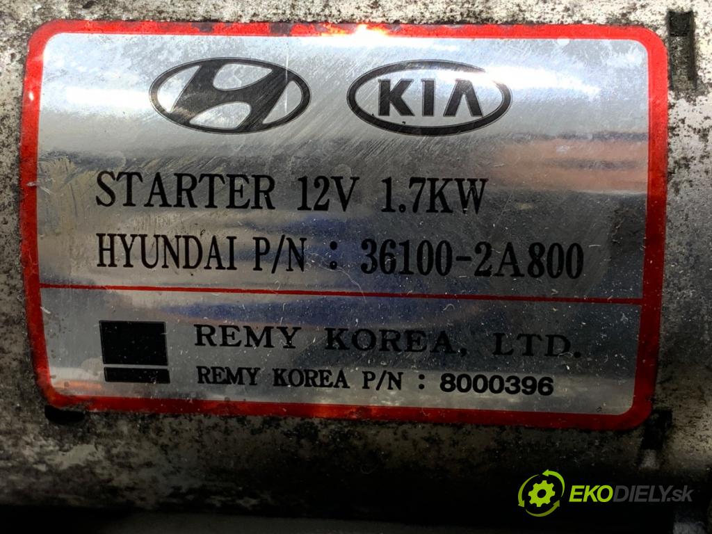 KIA SPORTAGE III SUV 2013 85 kW 1.7 CRDi 1685 Štartér 36100-2A800 (Štartér)