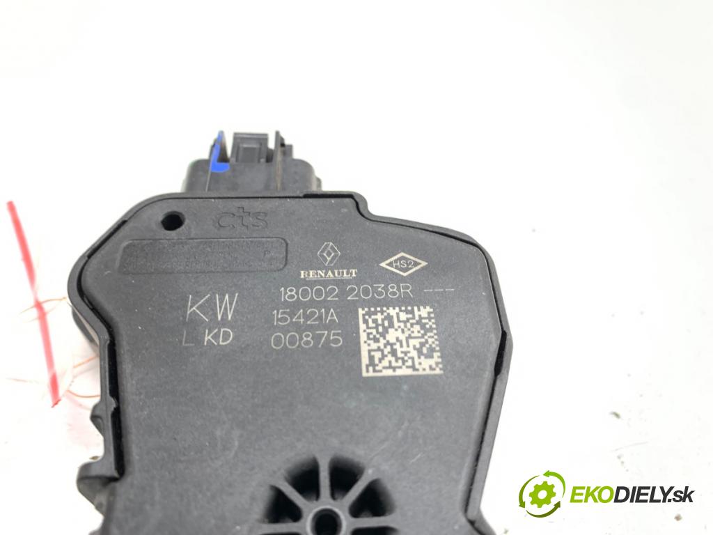 RENAULT KANGOO III Nadwozie pełne/minivan 2021 70 kW 1.5 Blue dCi 95 (FJAB) 1461 potenciometr plynového pedálu 180022038R (Potenciometr plynového pedálu)