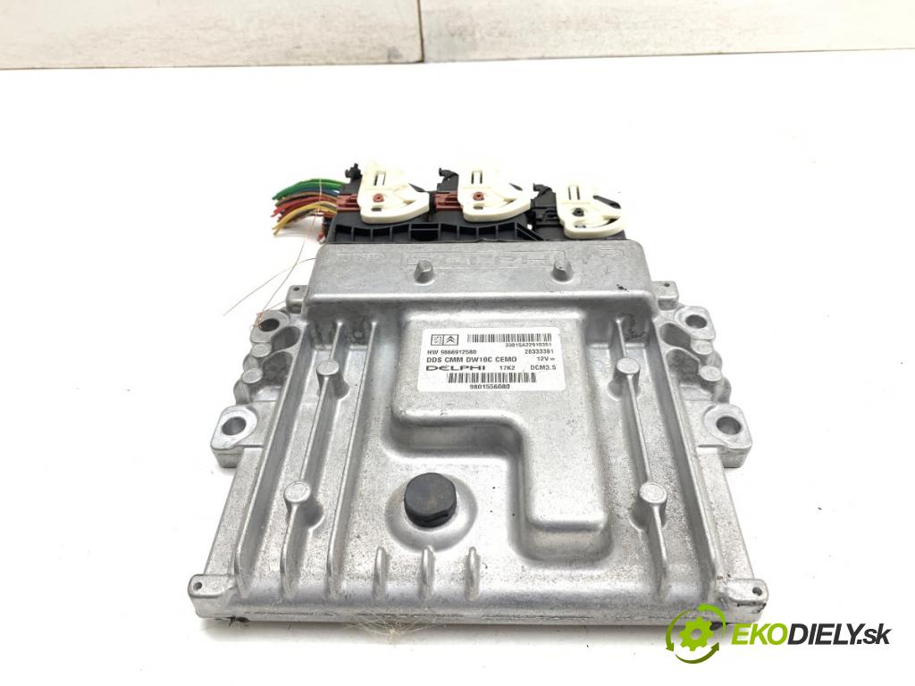 PEUGEOT 3008 nadwozie wielkoprzestrzenne (MPV) 2012 110 kW 2.0 HDi 150 / BlueHDi 150 1997 riadiaca jednotka Motor 9666912580 (Riadiaca jednotka)