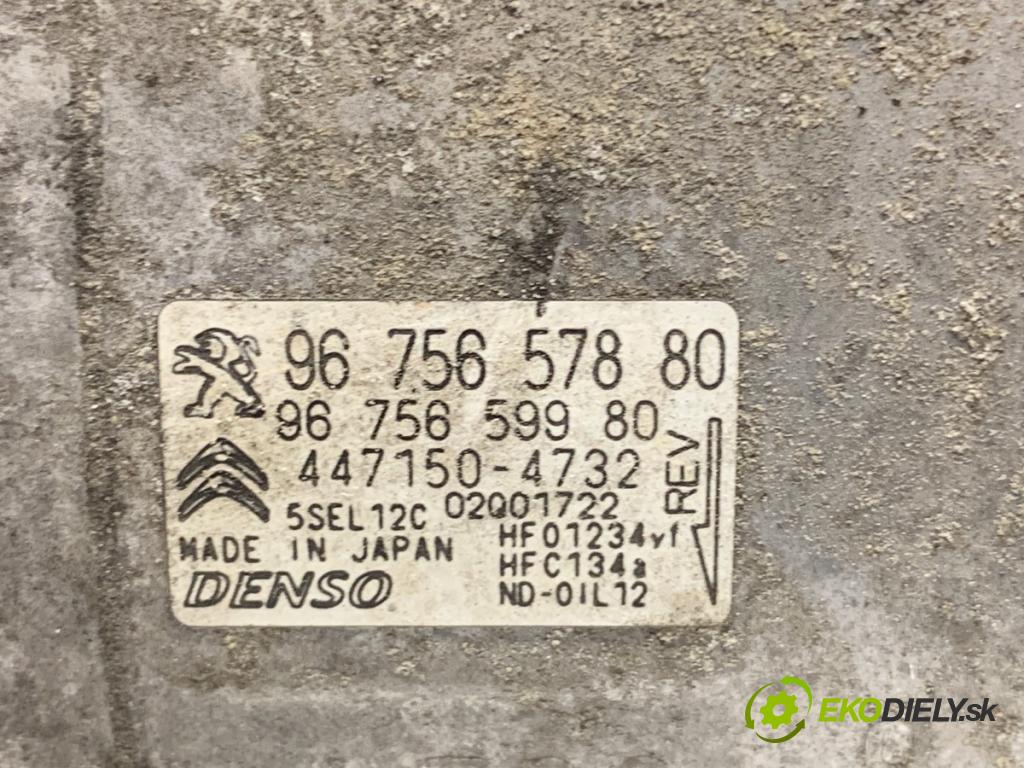 CITROEN C4 PICASSO II nadwozie wielkoprzestrzenne (MPV) 2013 115 kW 1.6 THP 155 1598 Kompresor klimatizácie 9675657880 (Kompresor klimatizácie)