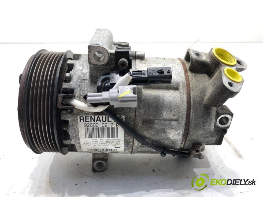 RENAULT CAPTUR I liftback 2016 87 kW 1.2 TCe 120 1197 kompresor klimatizace 926000217R (Kompresor klimatizace)
