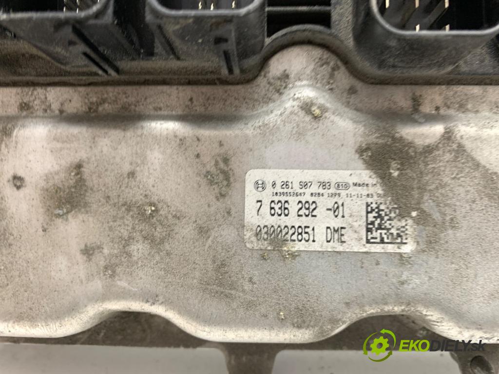 BMW F20 liftback 2011 100 kW 116 i 1598 řídící jednotka motora 7636292 (Řídicí jednotka)