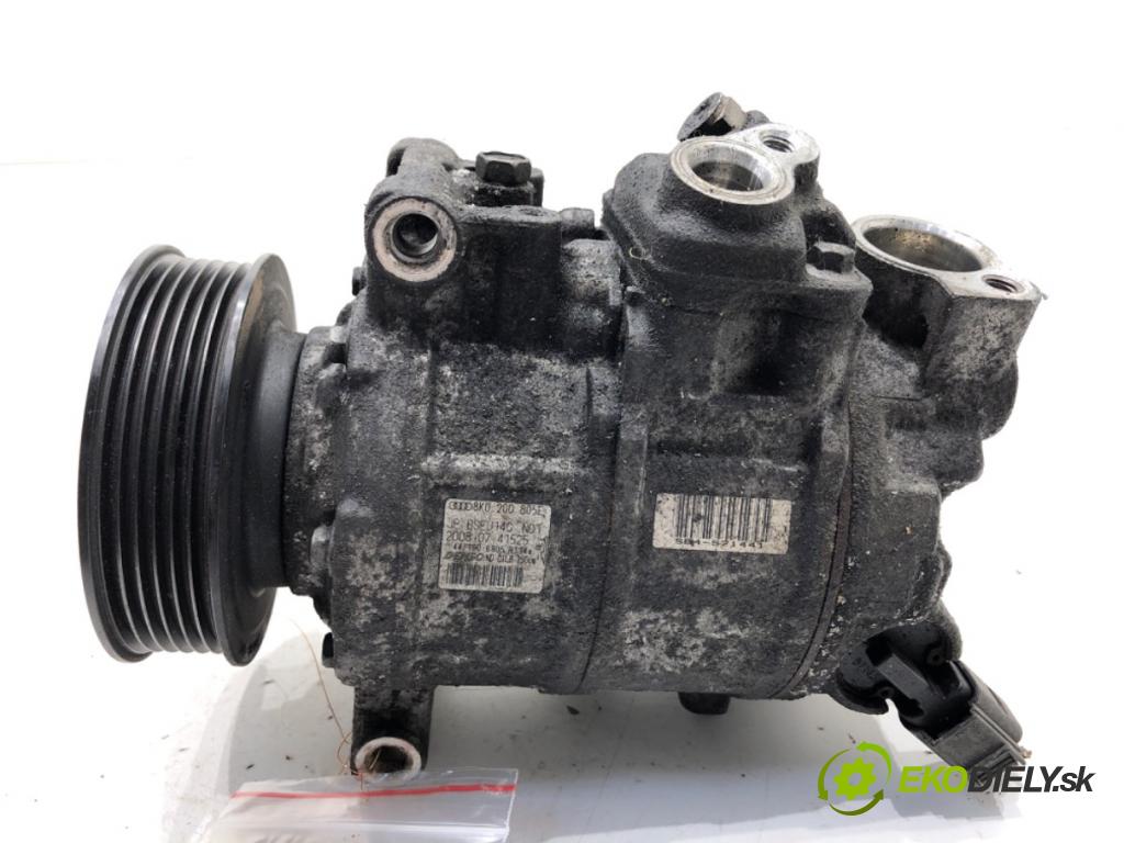 AUDI A4 B8 Kombi 2009 125 kW 2.0 TDI quattro 1968 kompresor klimatizace 8K0260805E (Kompresor klimatizace)