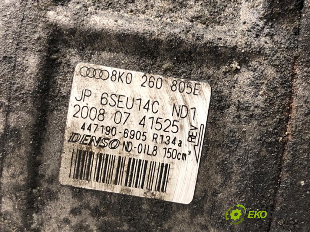 AUDI A4 B8 Kombi 2009 125 kW 2.0 TDI quattro 1968 kompresor klimatizace 8K0260805E (Kompresor klimatizace)