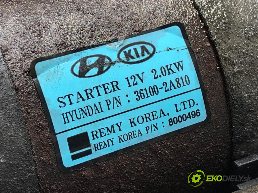 KIA OPTIMA sedan 2014 100 kW 1.7 CRDi 1685 Štartér 36100-2A810 (Štartér)