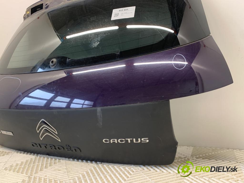 CITROEN C4 CACTUS liftback 2015 60 kW 1.2 VTi 82 1199 kapota zadní část