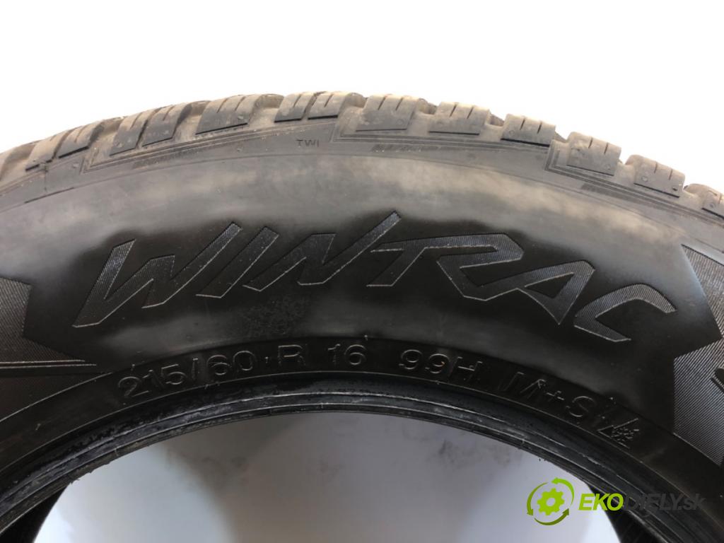 --- --- PNEUMATIKY: zima 2X 215/60 R16 VREDESTEIN: