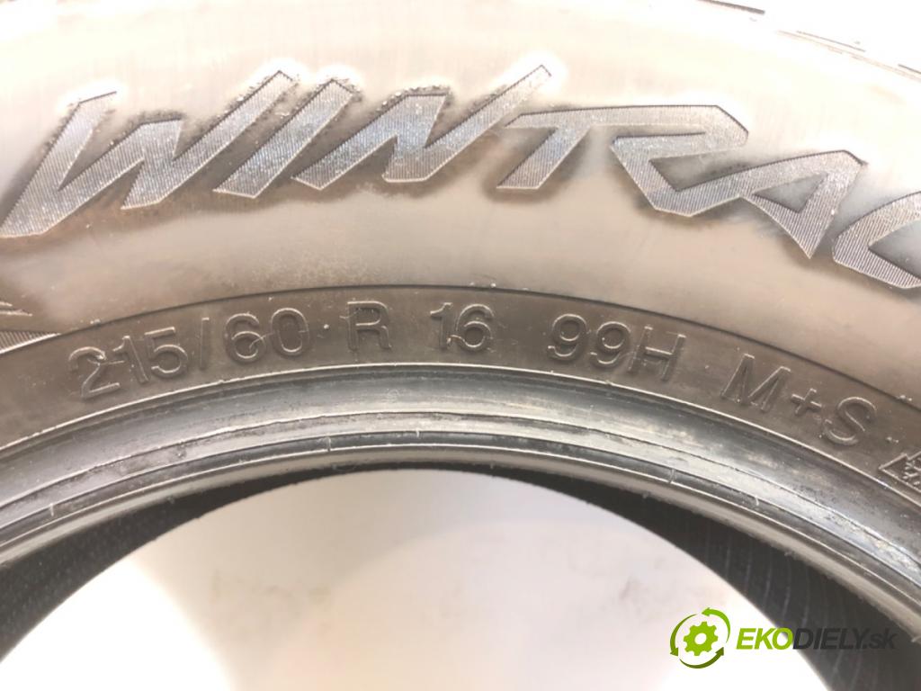 --- --- PNEUMATIKY: zima 2X 215/60 R16 VREDESTEIN: