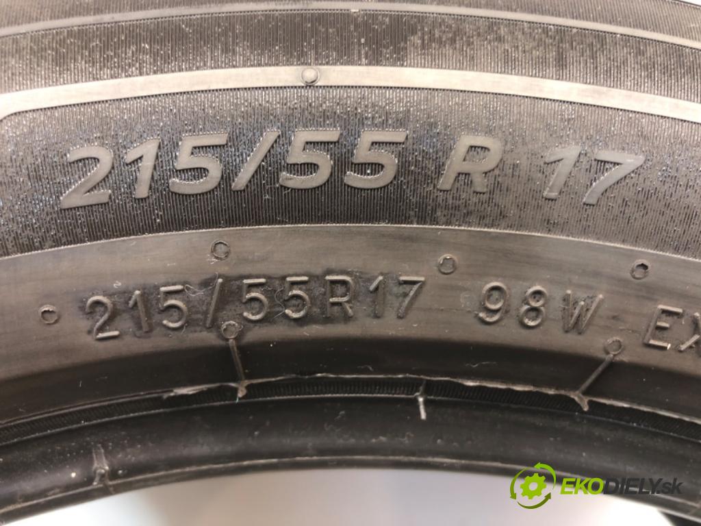 --- --- PNEUMATIKY: 1X 215/55 R17 MICHELIN