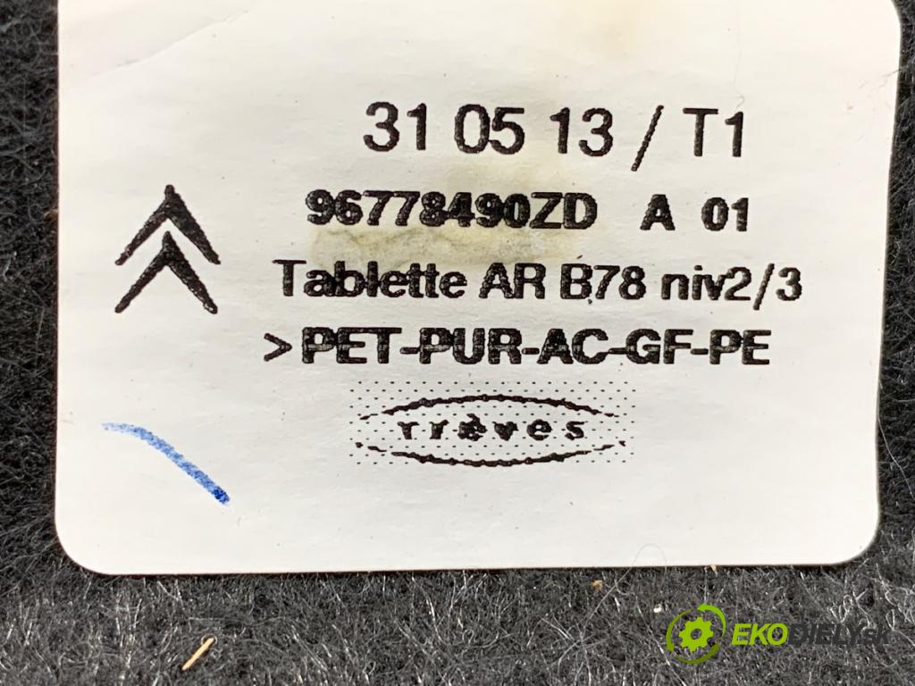 CITROEN C4 PICASSO II nadwozie wielkoprzestrzenne (MPV) 2013 115 kW 1.6 THP 155 1598 pláto zadní část 96778490ZD