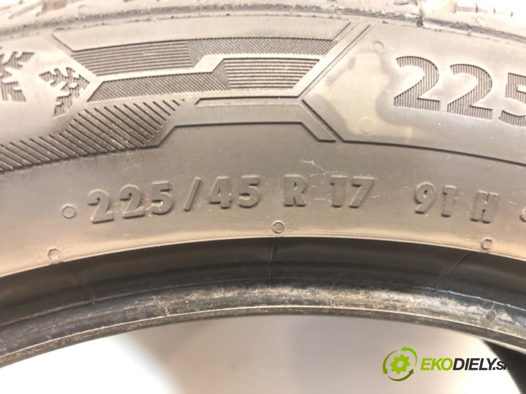 --- --- PNEUMATIKY: zima 1X 225/45 R17 BARUM