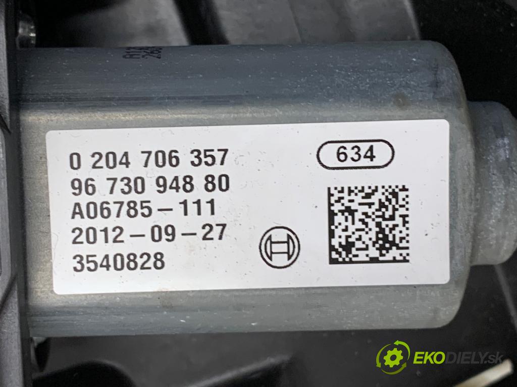 PEUGEOT 3008 nadwozie wielkoprzestrzenne (MPV) 2012 110 kW 2.0 HDi 150 / BlueHDi 150 1997 BRZDA: ručný elektrický 9673094880 (Ručná brzda)