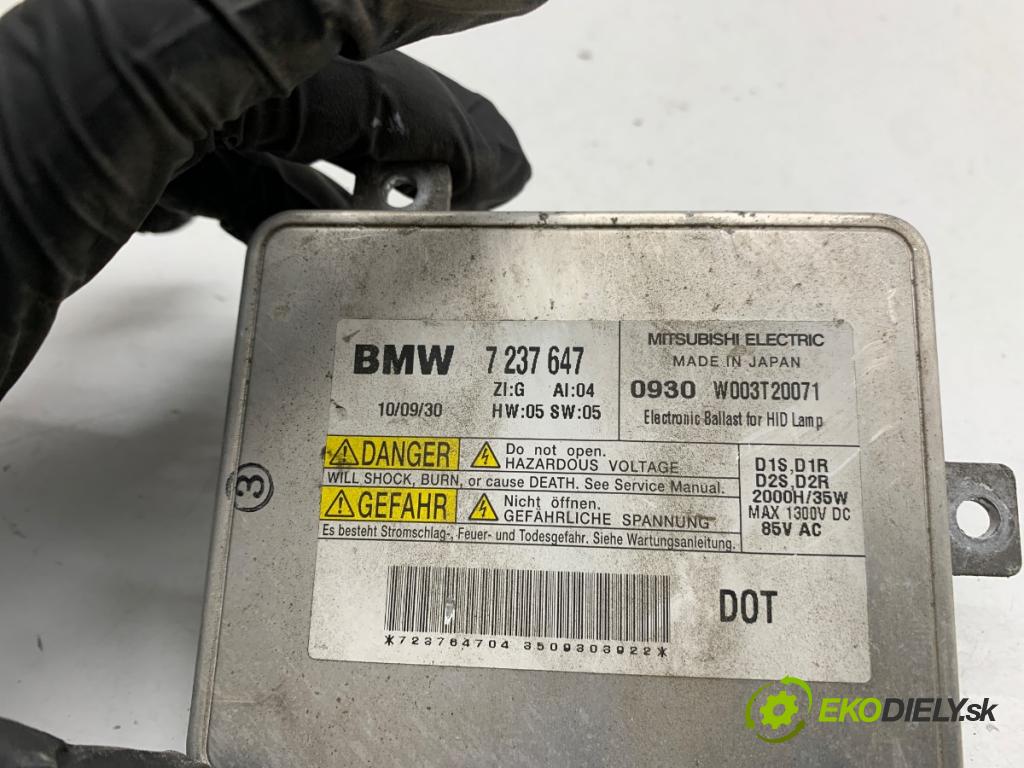 BMW F10 sedan 2011 120 kW 520 d 1995 Menič XENON 7237647 (Riadiaca jednotka xenónu)