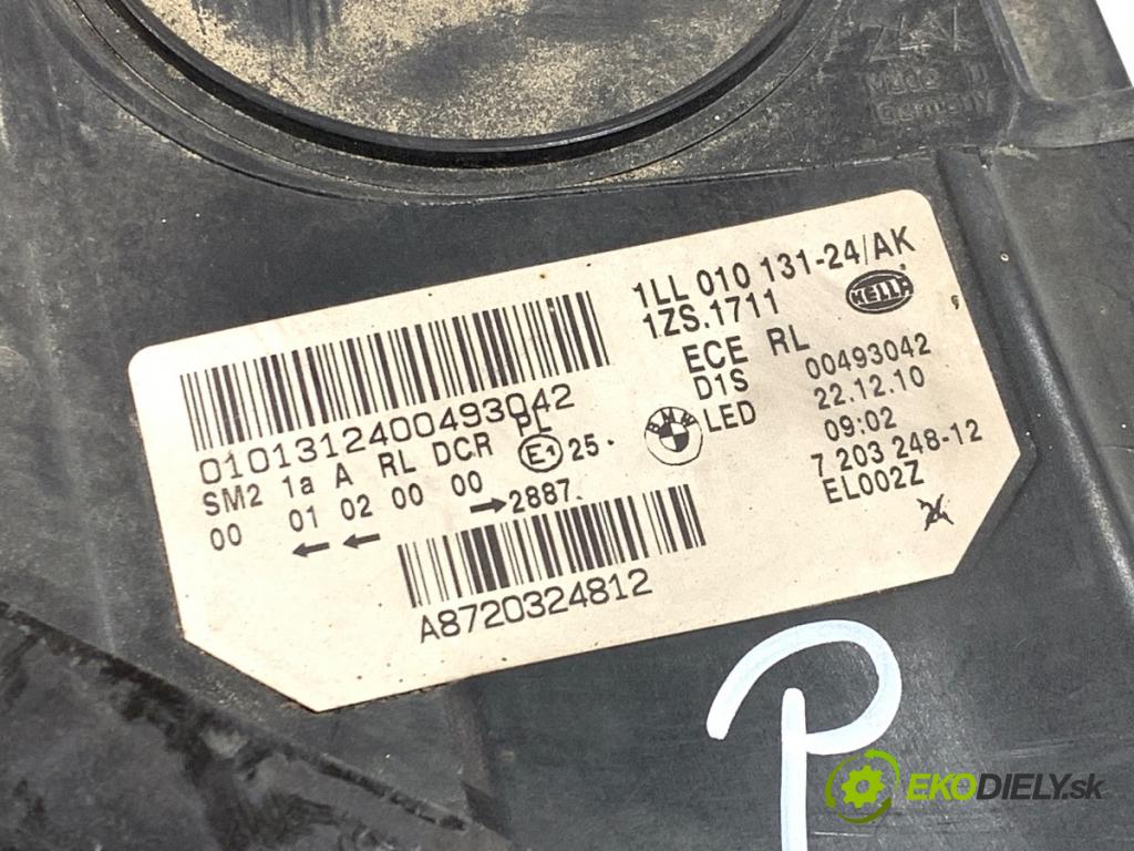 BMW F10 sedan 2011 120 kW 520 d 1995 Svetlomet pravy predný 7203248