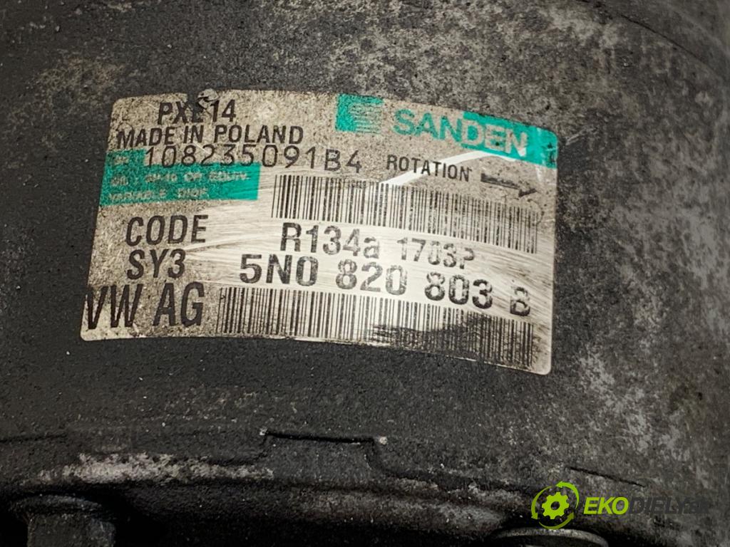 AUDI A1 8X liftback 2011 63 kW 1.2 TFSI 1197 kompresor klimatizace 5N0820803B (Kompresor klimatizace)