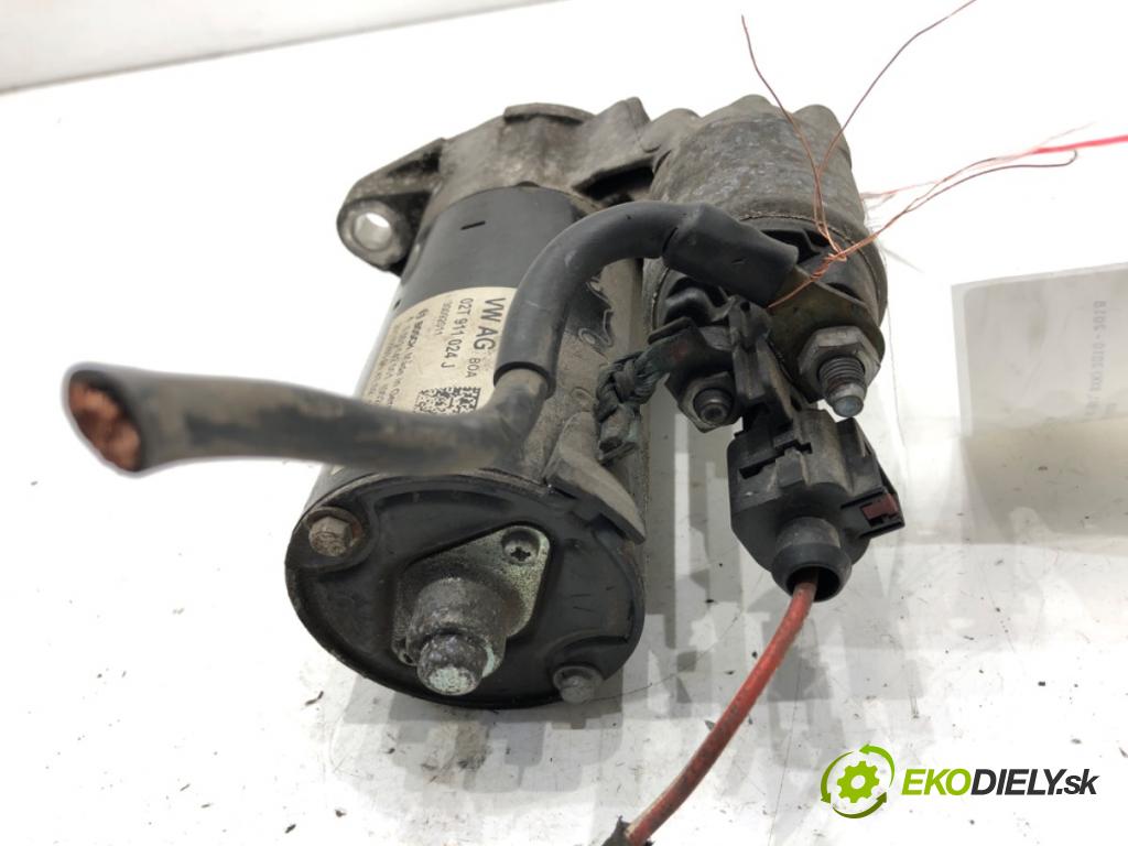 AUDI A1 8X liftback 2011 63 kW 1.2 TFSI 1197 Štartér 02T911024J (Štartér)