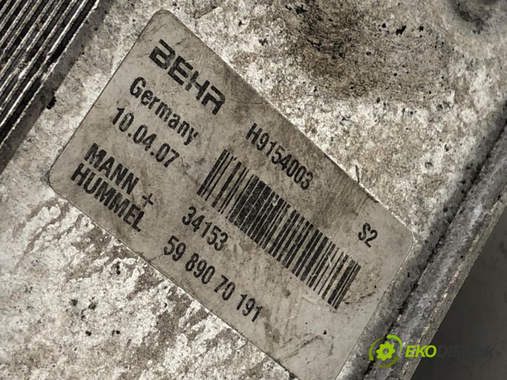 MERCEDES-BENZ W204 sedan 2007 170 kW C 280 (204.054) 2996 Obal filtra oleja A2721800110 (Obal olejového filtra)