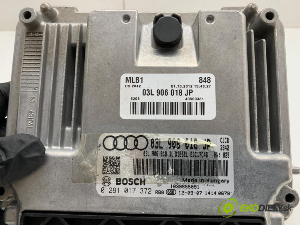 AUDI A4 B8 Kombi 2012 105 kW 2.0 TDI 1968 riadiaca jednotka Motor 03L906018JP (Riadiaca jednotka)