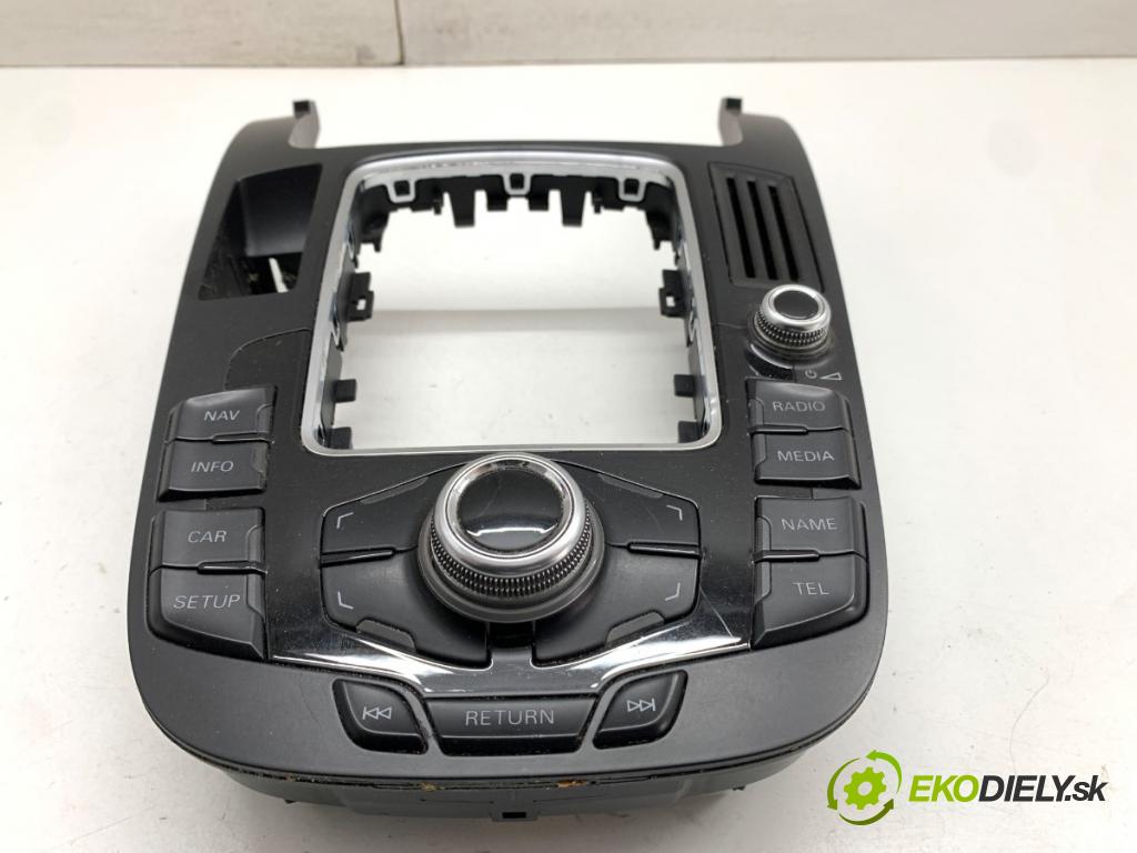 AUDI A4 B8 Kombi 2012 105 kW 2.0 TDI 1968 Panel ovládania navigácie 8T0919611
