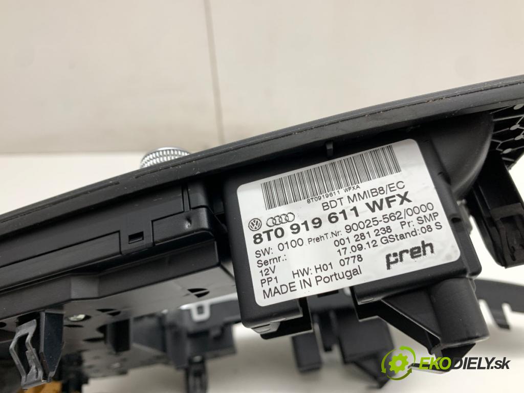AUDI A4 B8 Kombi 2012 105 kW 2.0 TDI 1968 Panel ovládania navigácie 8T0919611