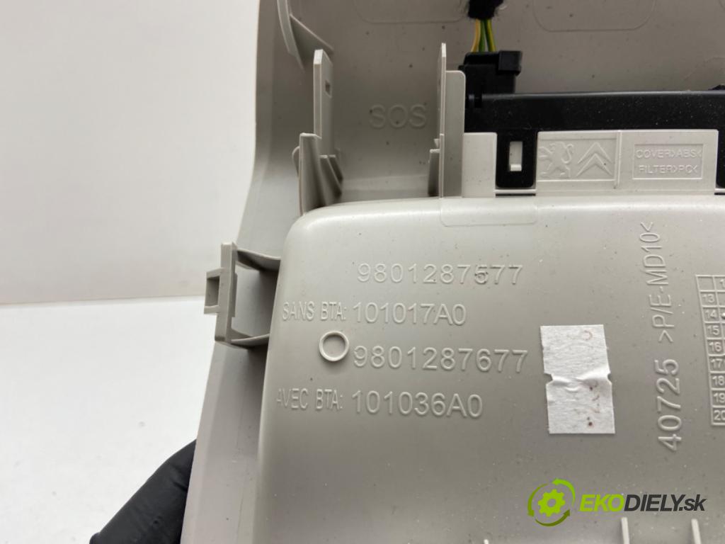 CITROEN C4 CACTUS liftback 2015 60 kW 1.2 VTi 82 1199 světlo stropní 9801287577