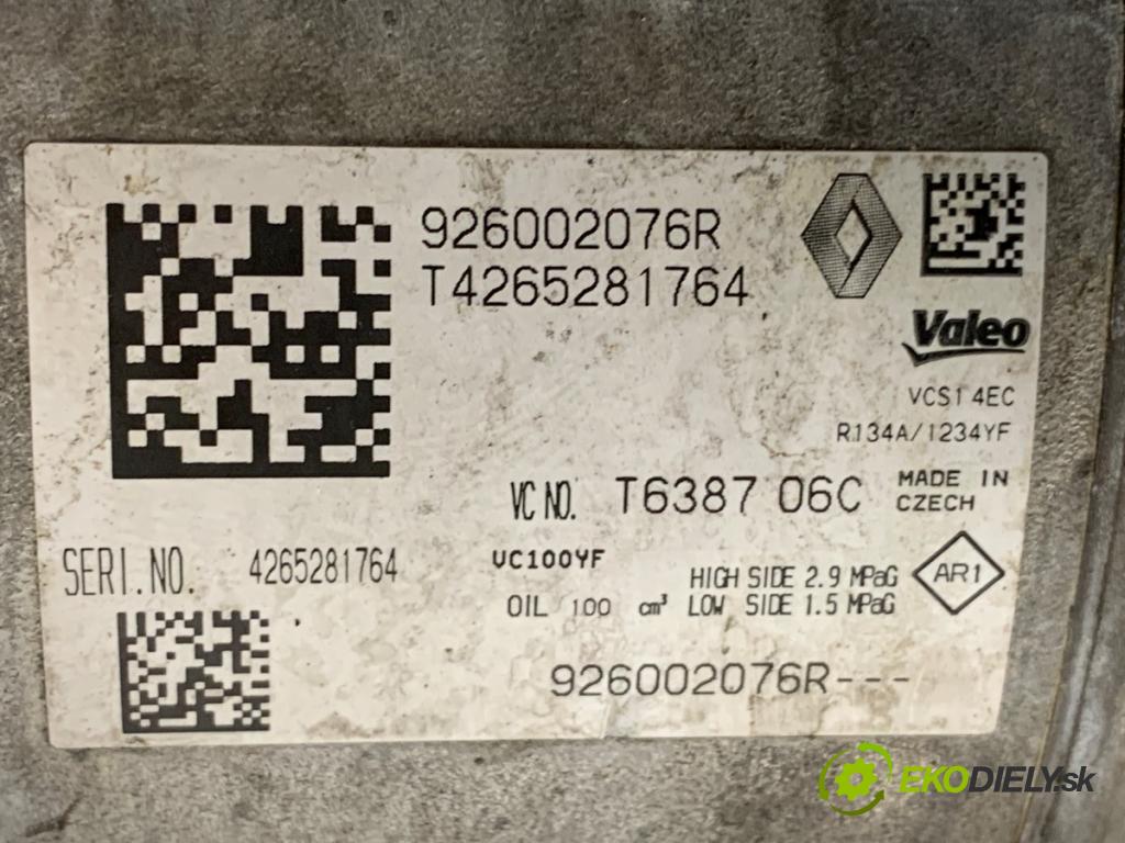 MITSUBISHI COLT VII liftback 2024 49 kW 1.0 MPi (VBXG0) 999 kompresor klimatizace 926002076R (Kompresor klimatizace)