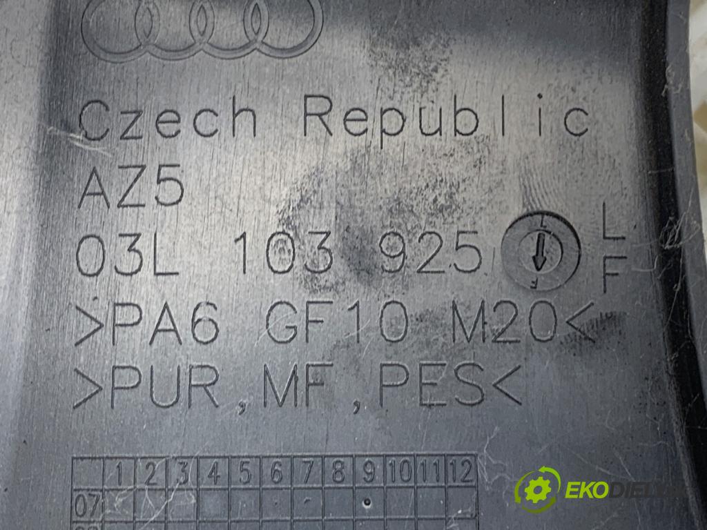 AUDI A4 B8 sedan 2008 105 kW 2.0 TDI 1968 Kryt Motor 03L103925F (Kryt motora)