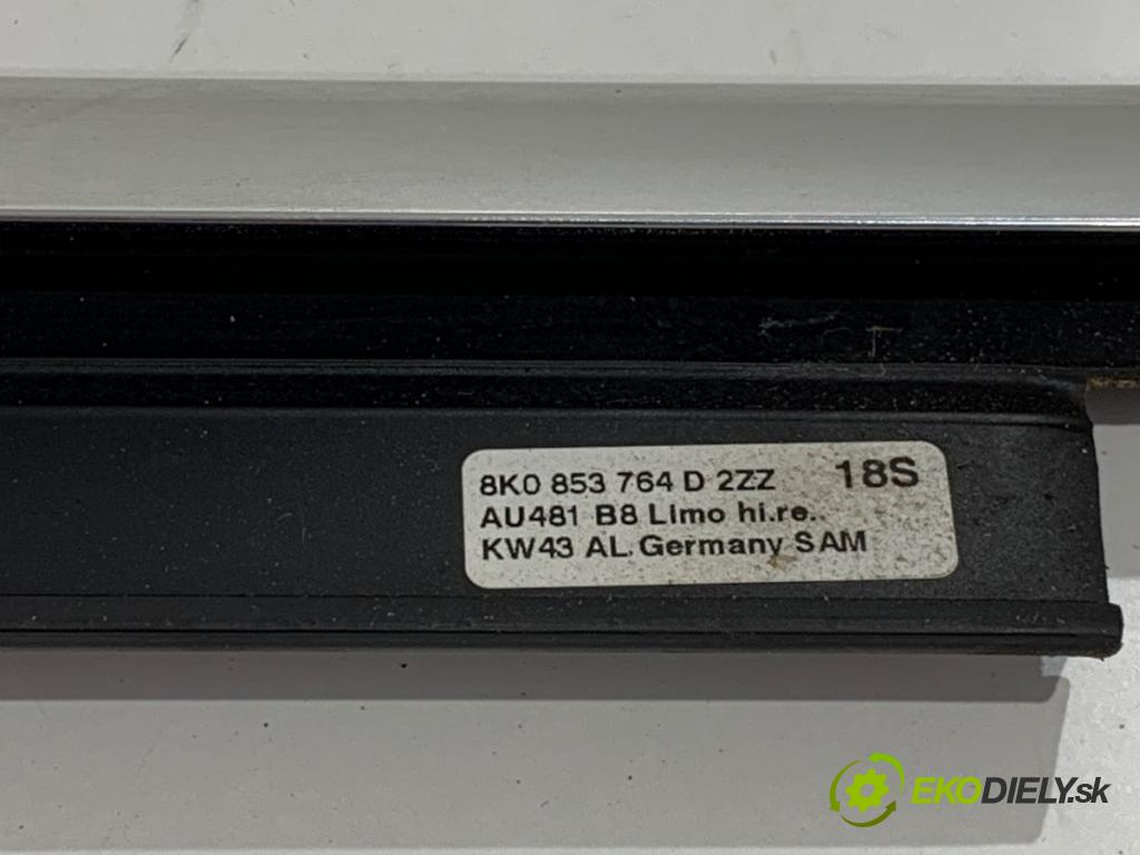 AUDI A4 B8 sedan 2008 105 kW 2.0 TDI 1968 Lišta Sbírání: zad pravy 8K0853764D