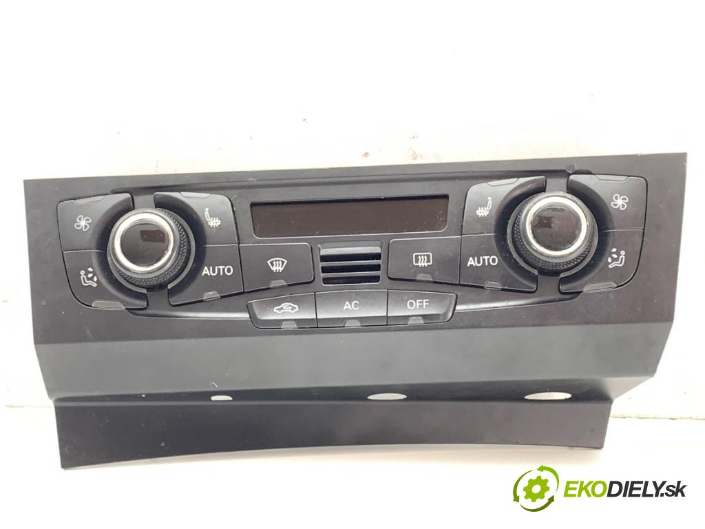 AUDI A4 B8 sedan 2008 105 kW 2.0 TDI 1968 Panel ovládaní topení 8T1820043R (Páčky pod volantem)