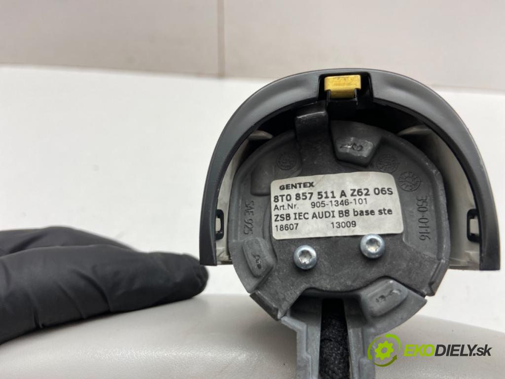 AUDI A4 B8 sedan 2008 105 kW 2.0 TDI 1968 Spätné zrkadlo vnútorné 8T0857511A (Spätné zrkadlo vnútorné)