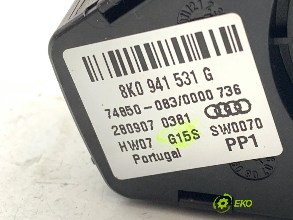 AUDI A4 B8 sedan 2008 105 kW 2.0 TDI 1968 spínač světel 8K0941531G