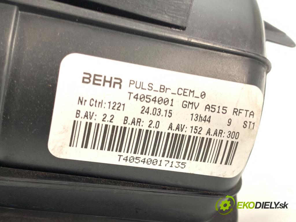 CITROEN C4 CACTUS liftback 2015 60 kW 1.2 VTi 82 1199 topení T4054001