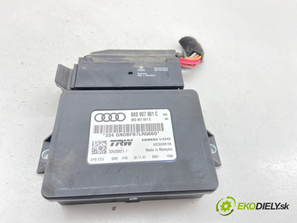 AUDI A4 B8 sedan 2008 105 kW 2.0 TDI 1968 modul brzdy ruční brzdy 8K0907801C