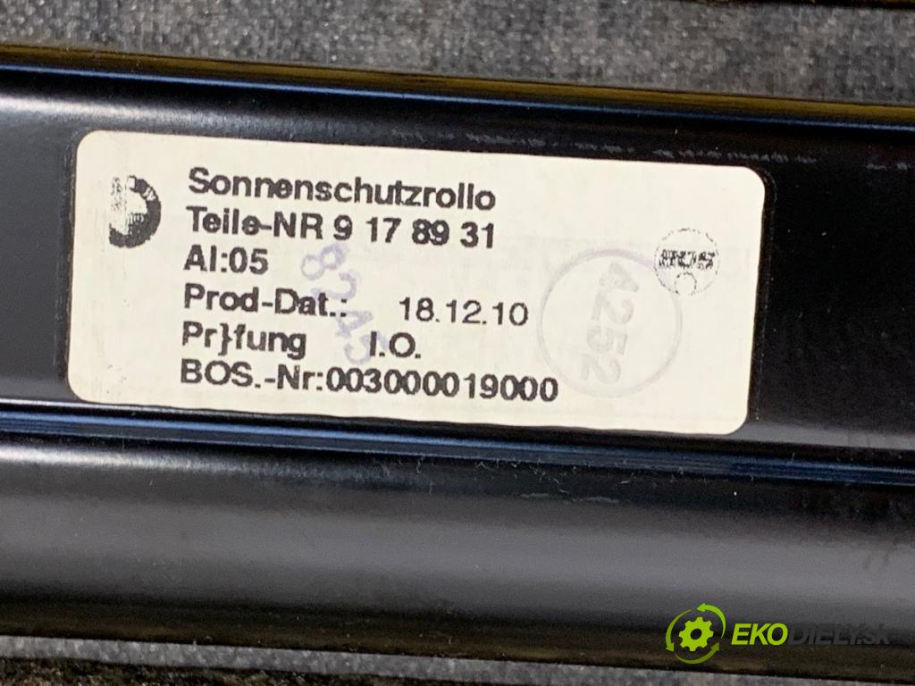 BMW F10 sedan 2011 120 kW 520 d 1995 Pláto zad Roleta: 9178931