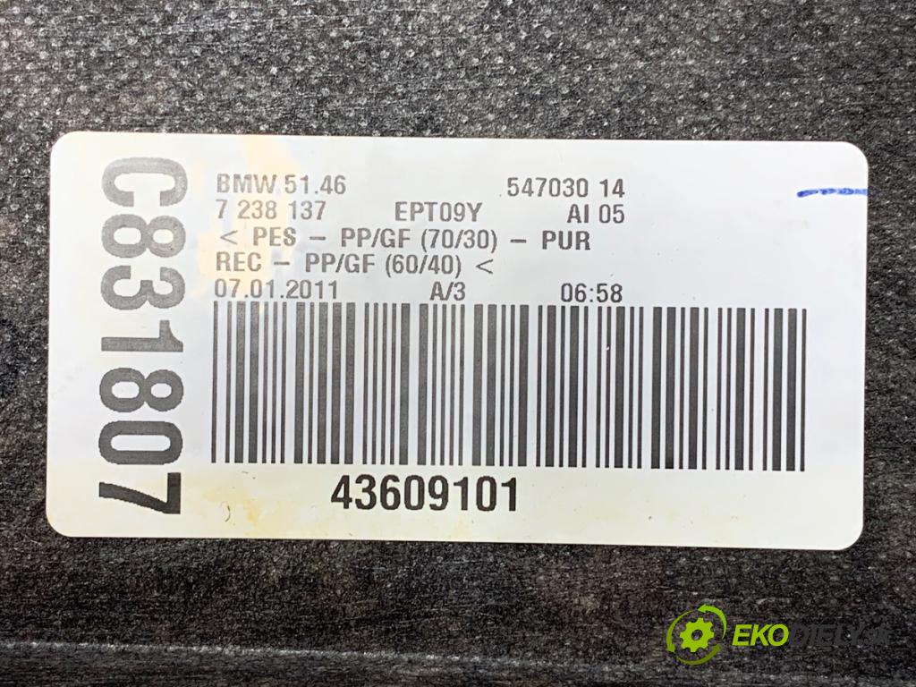 BMW F10 sedan 2011 120 kW 520 d 1995 Pláto zad Roleta: 9178931