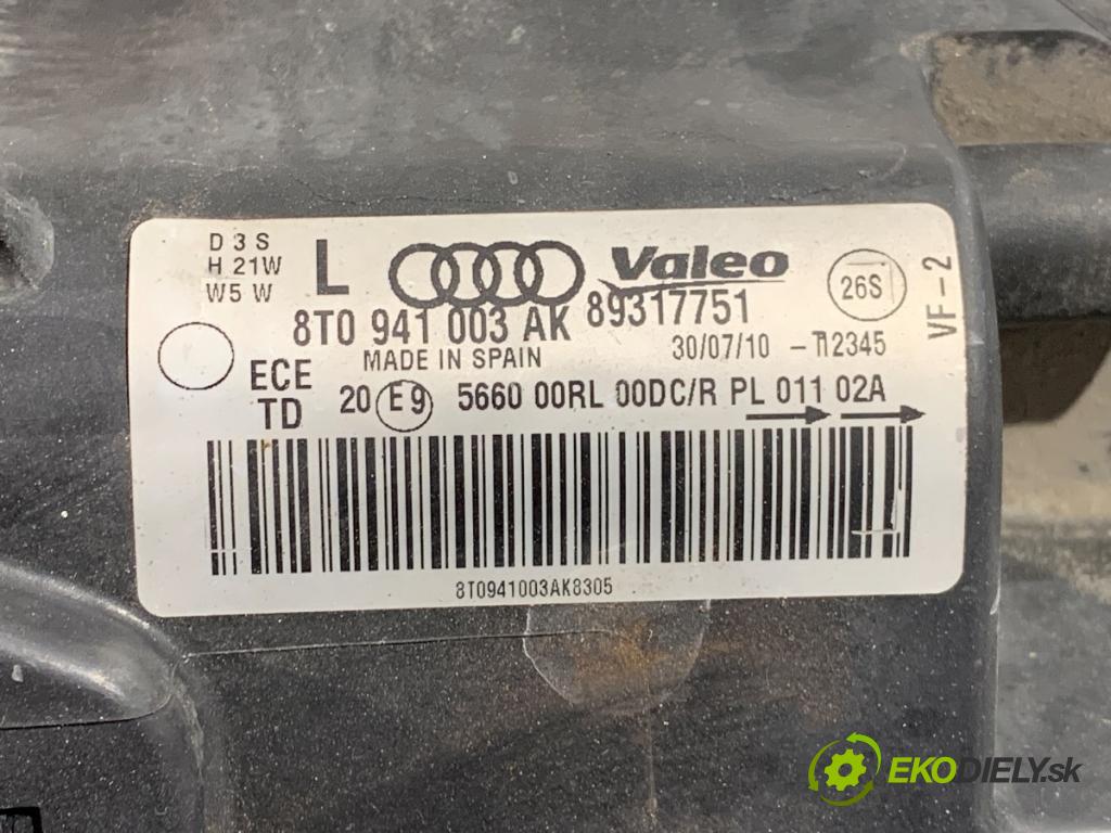 AUDI A5 8T liftback 2010 155 kW 2.0 TFSI quattro 1984 Svetlomet ľavy predný BI XENON 8T0941003AK