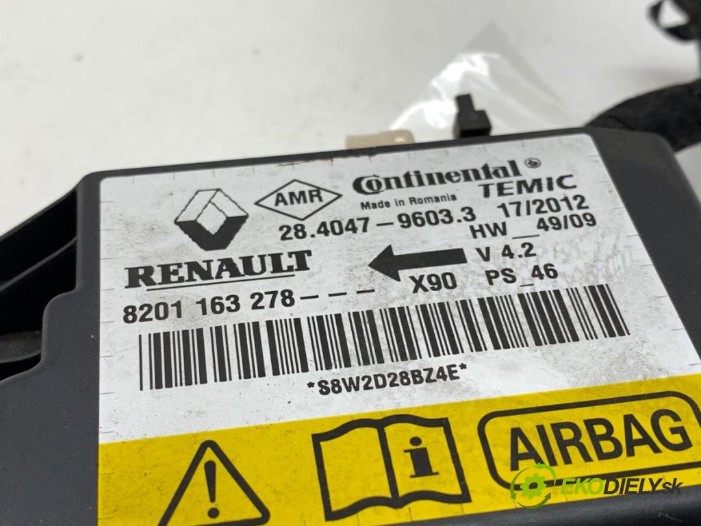 DACIA SANDERO liftback 2012 63 kW 1.6 1598 senzor airbag  (Snímač)