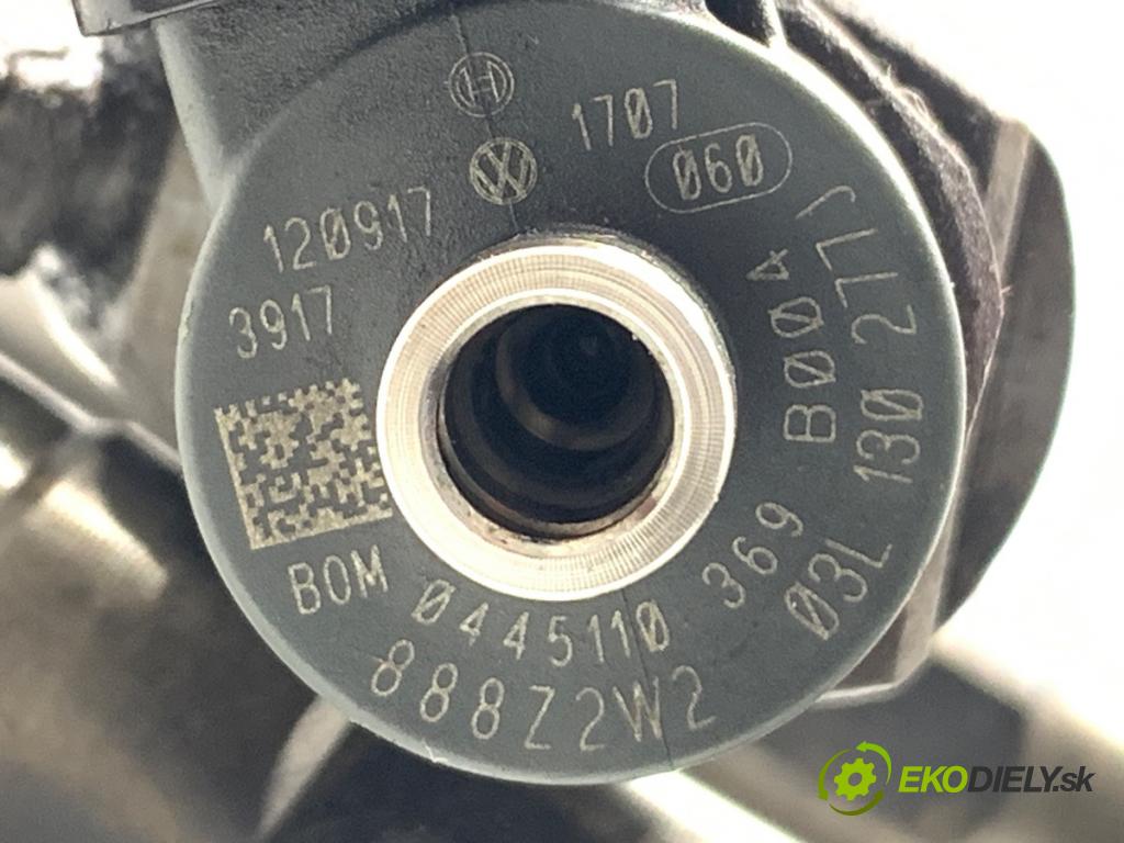 AUDI A4 B8 Kombi 2012 105 kW 2.0 TDI 1968 Vstrekovacie ventily 03L130277J