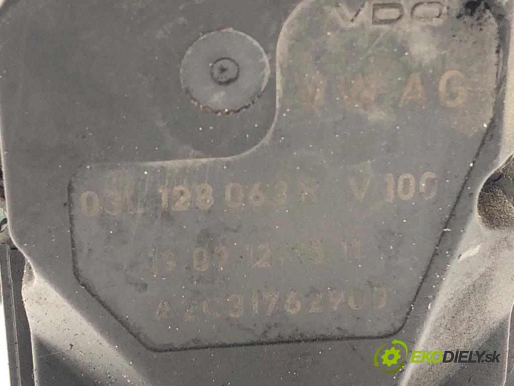 AUDI A4 B8 Kombi 2012 105 kW 2.0 TDI 1968 škrtíci klapka 03L128063R (Škrticí klapka)
