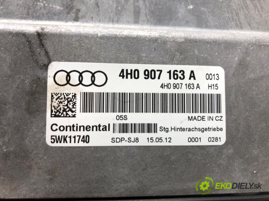 AUDI A8 D4 sedan 2012 368 kW 6.3 W12 quattro 6299 modul náhonu 4H0907163A (Řídící jednotka ostatní)